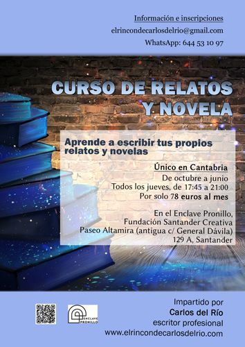 Curso de relatos y novela en Santander