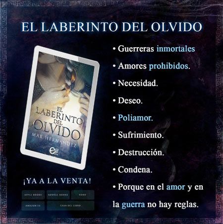 Novela de fantasía lgtbi, El laberinto del olvido