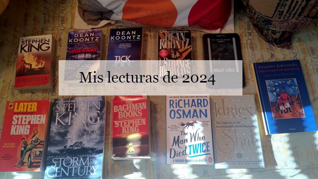 Libros leídos por Carlos del Río en 2024