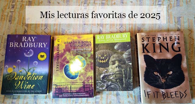 Libros leídos por el escritor Carlos del Río en 2025