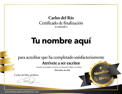 Curso de escritura creativa online